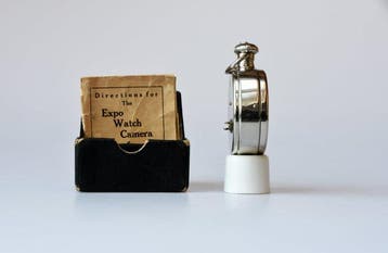 Expo Watch Camera (ca. 1904) – Subminiatuur Spionagecamera, Nieuw