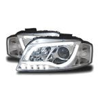 Phares Led Pour Audi A3 8P 03-08 Tru Drl Ece-R87 Chromé, Verzenden