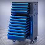 Datona Gereedschapswagen met 8 lades + gereedschapskist met, Ophalen of Verzenden, Nieuw