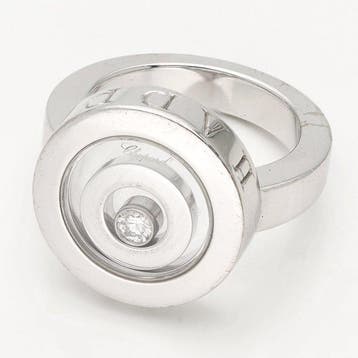 Chopard - Bague - Happy Spirit - 18 carats Or blanc Diamant