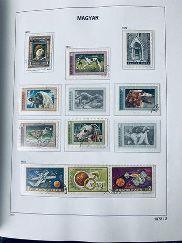 Hongrie - Collection Hongrie en Davo LX, Gestempeld
