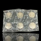 Rusland. 6 Proof x 5 Roubles UNC. Coins 1988 (Zonder
