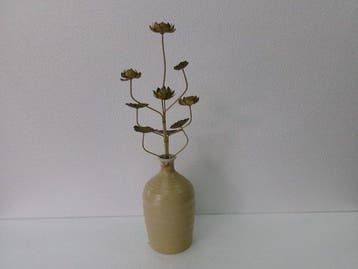 Objets bouddhiques - Fleur de cuivre en floraison permanente