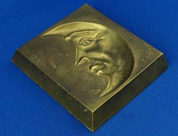 Écussons Zev - Daniel Albert Harris Placca bronzo Man on