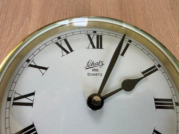 Horloge de navire - Schatz Ships Bell - Vintage - Laiton