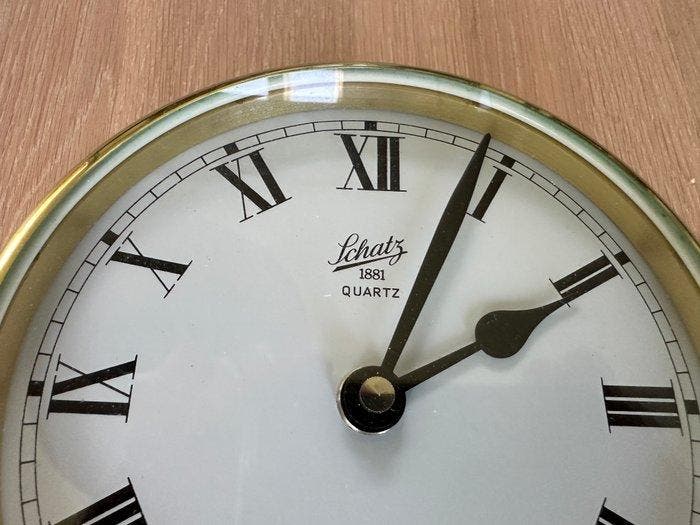 Horloge de navire - Schatz Ships Bell - Vintage - Laiton, Antiek en Kunst, Curiosa en Brocante
