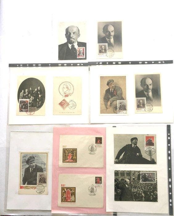 Sovjet-Unie 1969/1970 - 64 eerste-dag enveloppen en 190, Timbres & Monnaies, Timbres | Europe | Autre