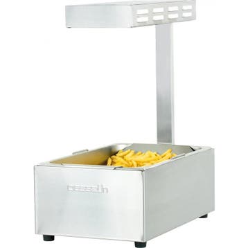 Friet-Warmhouder | 1/1 GN | 1.2kW (230V) | 335x563x660(h)mm, Verzenden, Nieuw in verpakking
