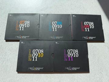 Nederland. Year Set (BU) 2007/2016 (12 sets) (Zonder