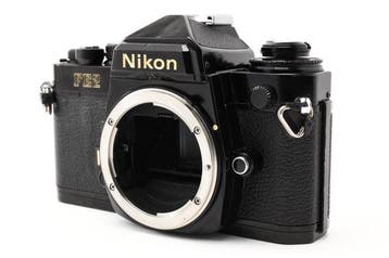 Nikon FE2 Black Film Camera Body Single lens reflex camera, Nieuw