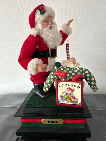 Kerstdecoratie (2) - Plastic, Fluweel, Diversen, Nieuw