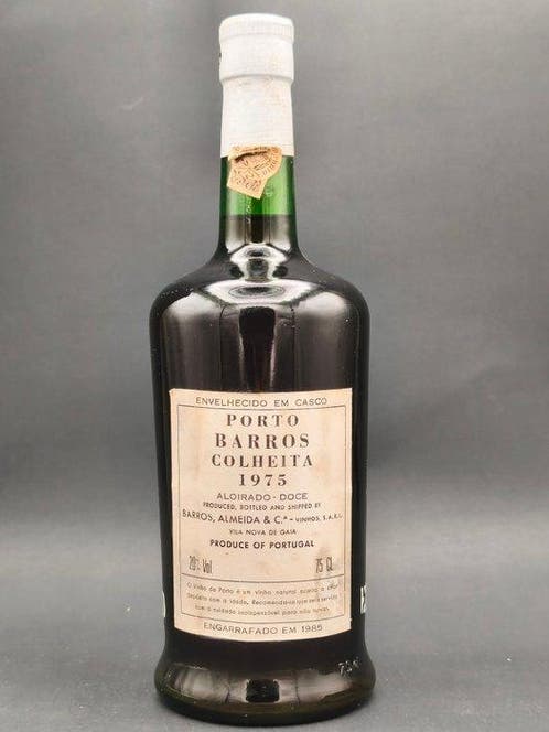 1975 Porto Barros - Colheita Port, Tawny - Gebotteld in 1985