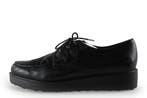 Hee Veterschoenen in maat 40 Zwart, Kleding | Dames, Verzenden, Zwart, Overige typen, Zo goed als nieuw