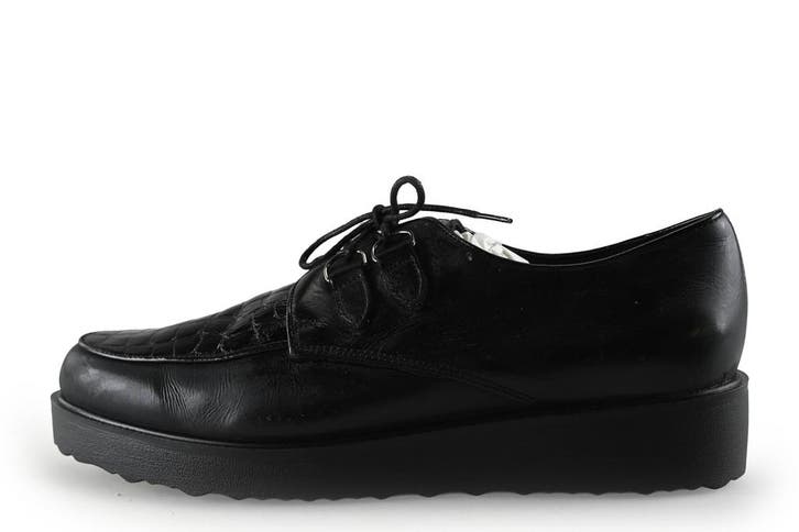 Hee Veterschoenen in maat 40 Zwart, Kleding | Dames, Schoenen, Zwart, Zo goed als nieuw, Overige typen, Verzenden