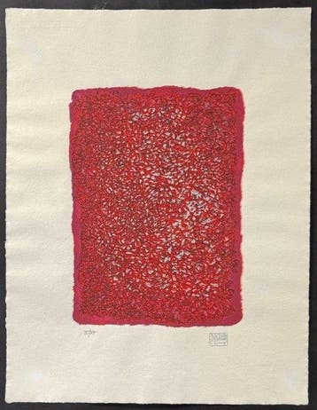 Mark Tobey (1890-1976) - Meanders — planche V, Antiek en Kunst