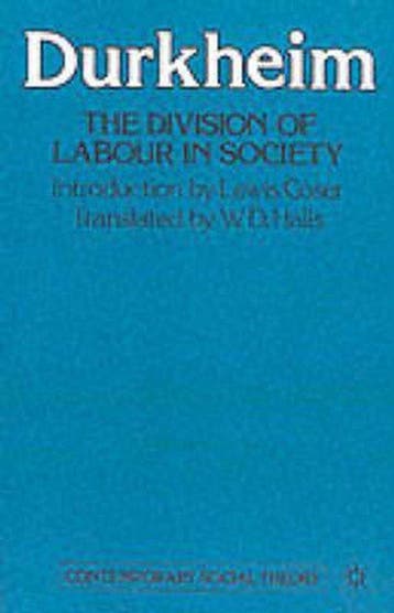 The Division of Labour in Society 9780333339817, Boeken, Verzenden, Gelezen, Emile Durkheim
