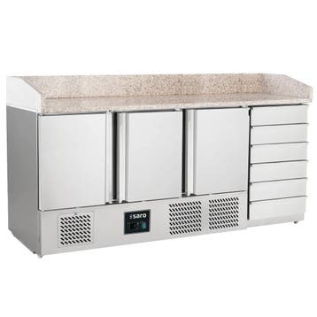 Pizzawerkbank | Energiezuinig | 400L | 3 Deuren (1/1 GN) +, Verzenden, Nieuw in verpakking