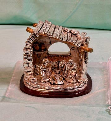 ARDE - Beeldje - Finely detailed Italian Nativity Scene
