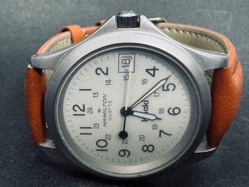 Hamilton - Khaki - Zonder minimumprijs - 9445 - Heren -, Bijoux, Sacs & Beauté, Montres | Hommes