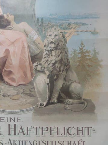 E. Winter - Zürich - Zürich, E. Winter , Litho Gebr. Fretz -