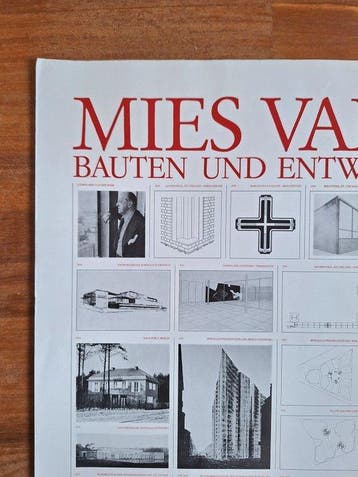 Mies van der Rohe - Bauten und entwürfe 1886-1969