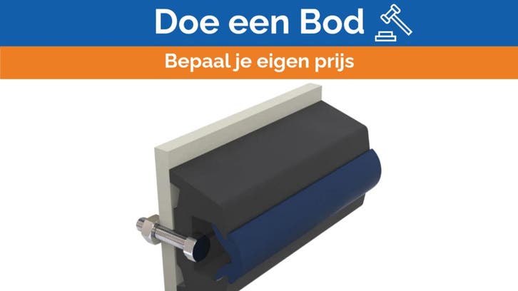 Bieden: Vetus TRAP6038L Vinyl rubbing strake, Watersport en Boten, Bootonderdelen, Ophalen of Verzenden