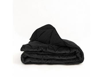 Veiling - All-in One Lazy Velvet Dekbed Zwart 140x200, Nieuw