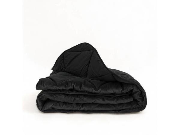 Veiling - All-in One Lazy Velvet Dekbed Zwart 140x200, Huis en Inrichting, Slaapkamer | Beddengoed