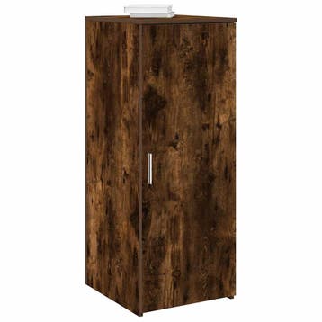 vidaXL Opbergkast 40x45x103,5 cm bewerkt hout gerookt, Verzenden, Nieuw