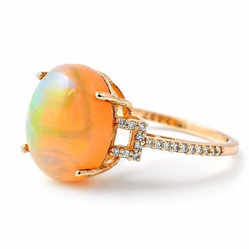 Sans prix de réserve - Bague - 14 carats Or jaune - 4.16ct., Nieuw