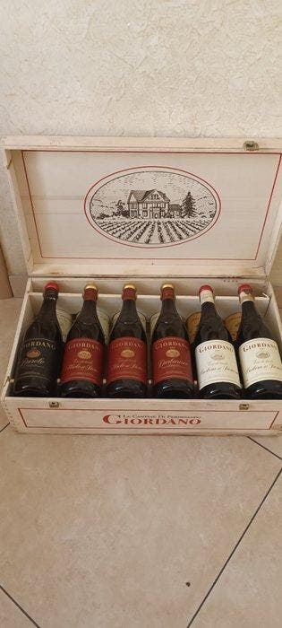 Giordano: Barolo, Barbaresco, Barbera, Nebbiolo - Vallée, Collections, Vins