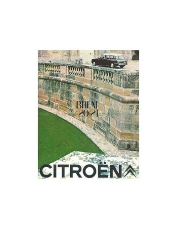 1969 CITROEN D SERIES BREAK BROCHURE NEDERLANDS