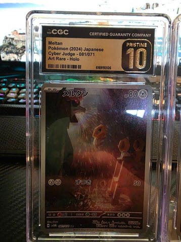 Pokémon - 2 Graded card - Umbreon, Meltan Foil, Alternate, Nieuw