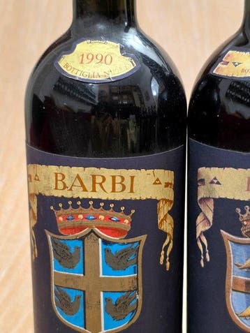 1990, 1995 & 1996 Barbi - Brunello di Montalcino - 3, Nieuw