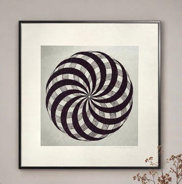 Rafael Abraham (1929-2014) - Op Art composition