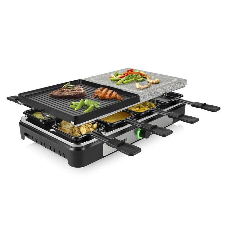 Tristar PD-9051 - Raclette - Gourmetstel - steengrill 6 p..., Elektronische apparatuur, Airfryers, Nieuw, Ophalen of Verzenden