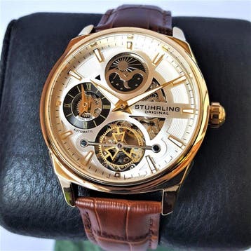Stührling Original - Automatic - Moon - Dual Time - Open