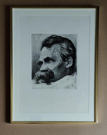 Hans Olde (1855-1917) - Friedrich Nietzsche