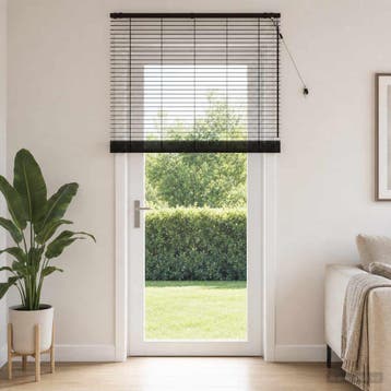 vidaXL Venetiaanse jaloezie Donkerbruin 135 x 250 cm 35 mm, Verzenden, Nieuw