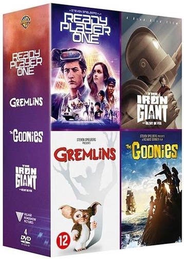 Ready Player One (DVD) (Box 4 Films) op DVD, Cd's en Dvd's, Verzenden, Nieuw in verpakking