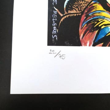 Mézières, Jean-Claude - 1 Offset Print - Valerian et, Nieuw