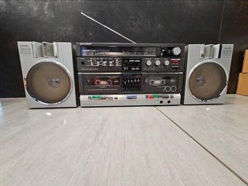 Sharp - GF-700Z 3-Piece Portable Stereo Double