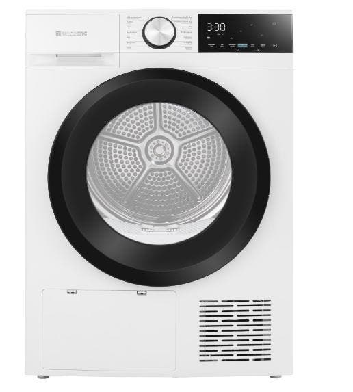 Wisberg Wbdr9a3wnb Warmtepompdroger Met Koolborstelloze, Huis en Inrichting, Woonaccessoires | Overige, Ophalen of Verzenden