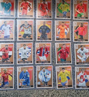 Panini World Cup Lionel Messi, Kylian Mbappé, Jude, Verzamelen, Nieuw