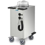 Bordendispenser | RVS | 80°C | Geforceerd | 83 Borden, Zakelijke goederen, Verzenden, Nieuw in verpakking