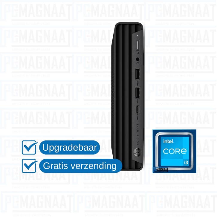 HP Elite Mini  600 G9 i3-12100T 8GB 256GB NVMe, Computers en Software, Desktop Pc's, 3 tot 4 Ghz, SSD, 8 GB, Ophalen of Verzenden