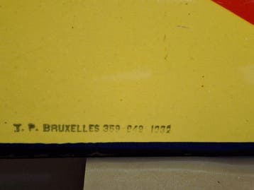 Émaillée belge bp - Tabac vander elst - Émaillée belge -
