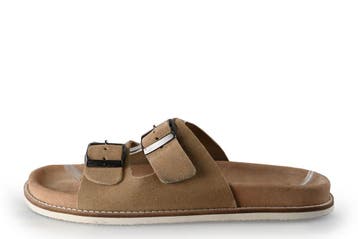 Manfield Slippers in maat 43 Beige, Slippers, Manfield, Overige kleuren, Verzenden