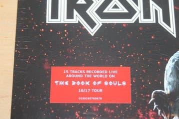 Iron Maiden - The Book Of Souls: Live Chapter - 3 x albums