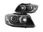 Angel Eyes LED koplampen Black geschikt voor BMW E90 E91, Auto-onderdelen, Verzenden, Nieuw, Universele onderdelen